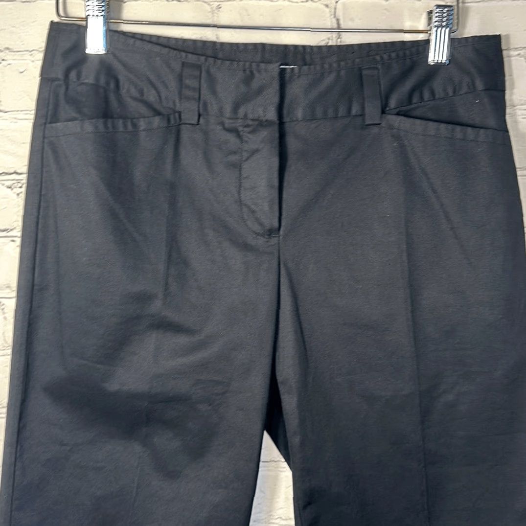 Trina Turk Trina Turk Black Capri Cropped Pants size 6 Womens Dress Pants Multicolor Capris 6 B74 Size 28" / US 6 / IT 42 - 2 Thumbnail