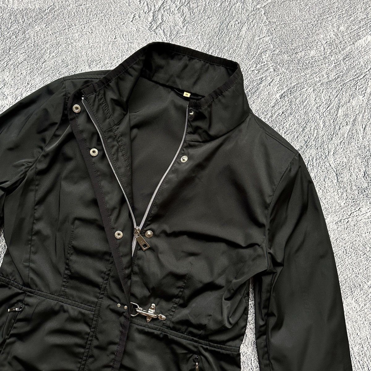 Fay Luxury Women’s Jacket Lampo Fay Full Zip Black RRP - 600$ Size M / US 6-8 / IT 42-44 - 8 Thumbnail