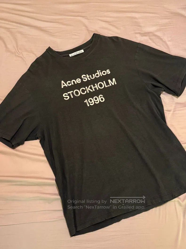 Acne Studios Acne Studios 1996 Series Letter Print Short Sleeve T-Shirt Size US M / EU 48-50 / 2 - 1 Thumbnail