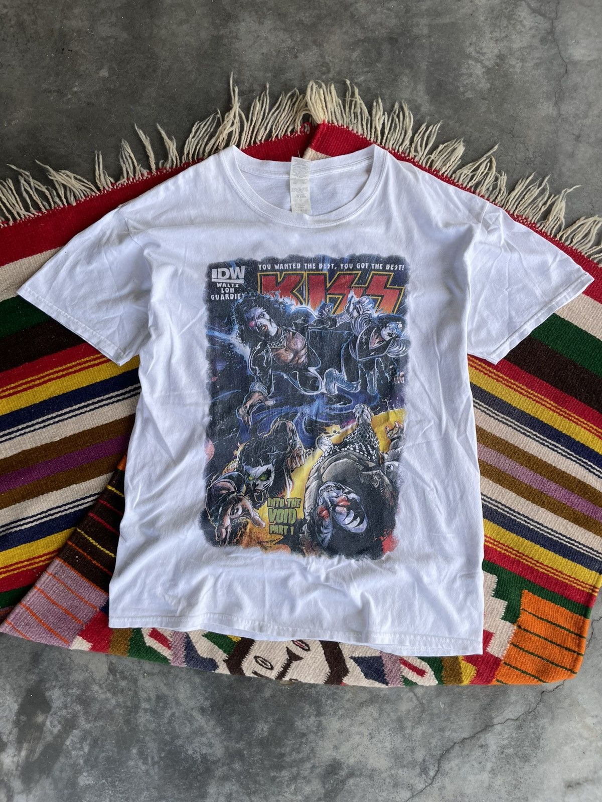 Band Tees × Vintage KISS Size US L / EU 52-54 / 3 - 1 Thumbnail
