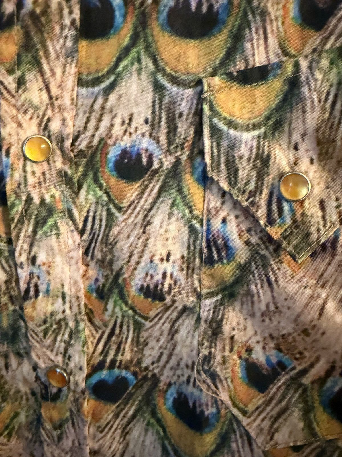 Other Led rechwe Veronica peacock psychedelia button down Size US M / EU 48-50 / 2 - 4 Thumbnail
