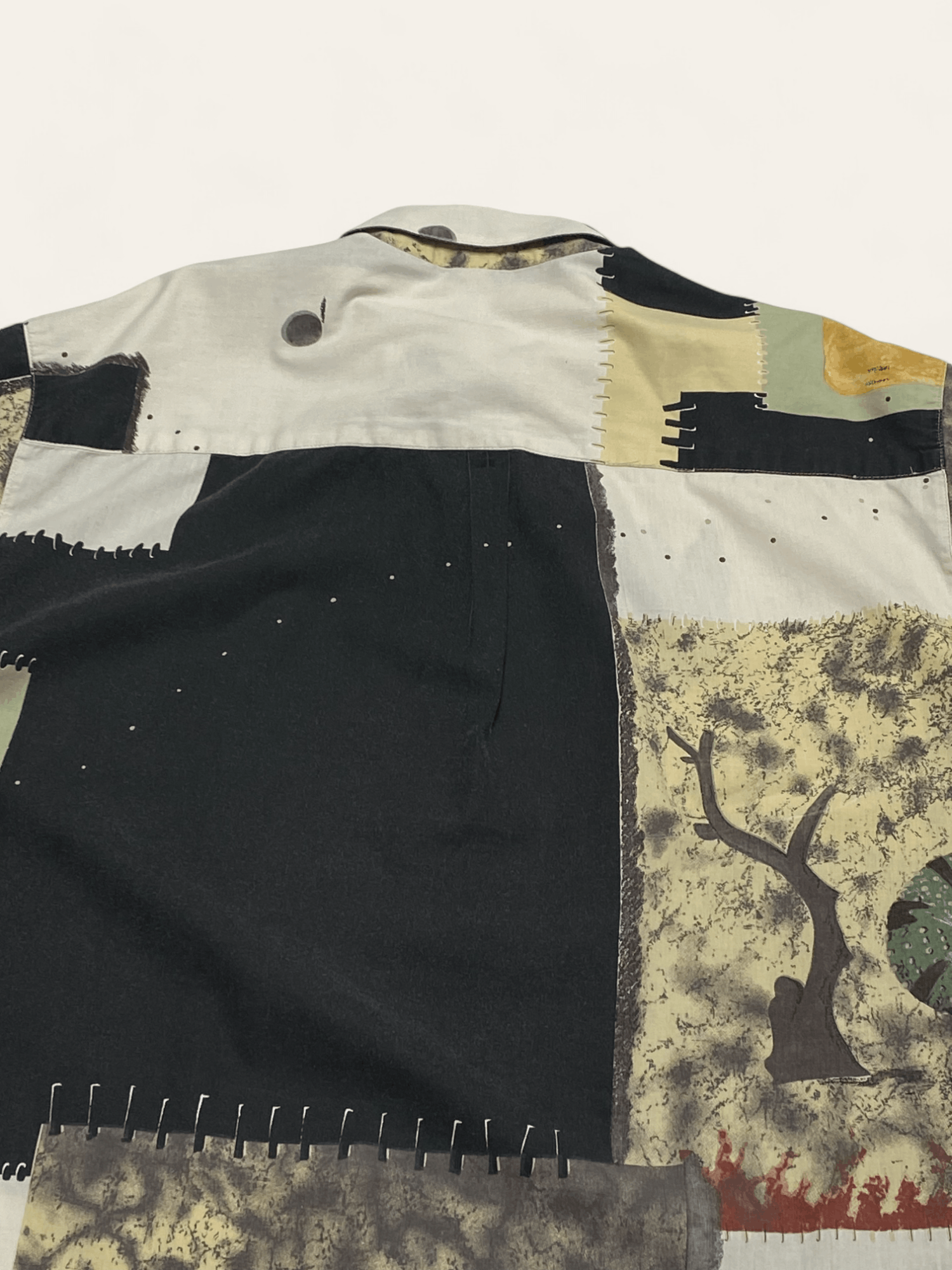 Vintage 90s Vintage Masterpiece Crazy Beautiful Abstract Button Up Size US XXL / EU 58 / 5 - 8 Thumbnail