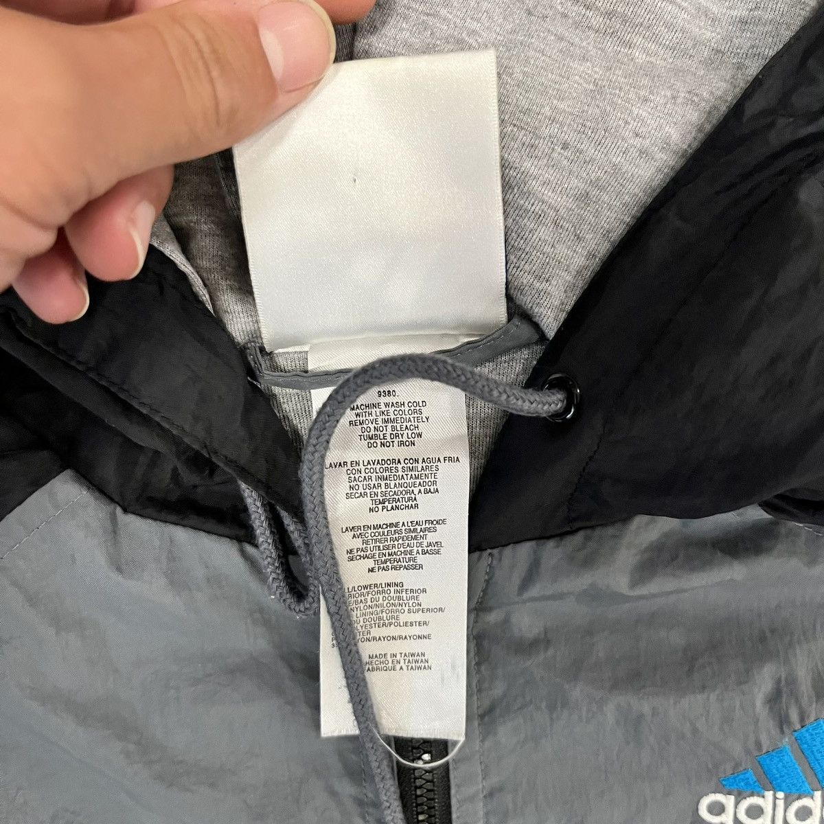 Adidas × Vintage VTG 90s Adidas Quarter Zip Windbreaker Size US M / EU 48-50 / 2 - 4 Thumbnail
