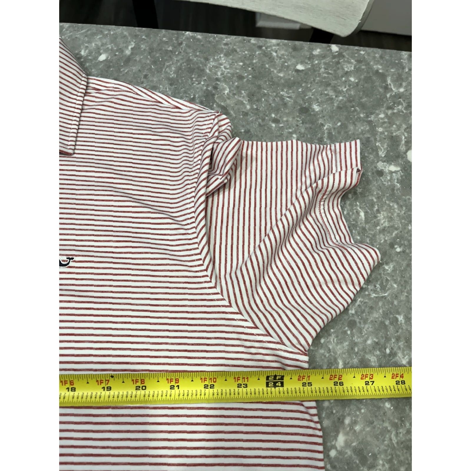 Vineyard Vines Vineyard Vines Polo Shirt Striped XL Multicolor O TG On-The-Go Sankaty Performance Shirt Men Size US XL / EU 56 / 4 - 4 Thumbnail