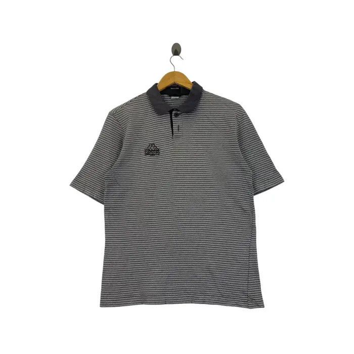 Kappa Vintage KAPPA ITALIA Houndstooth Pattern Polo Size US L / EU 52-54 / 3 - 1 Thumbnail