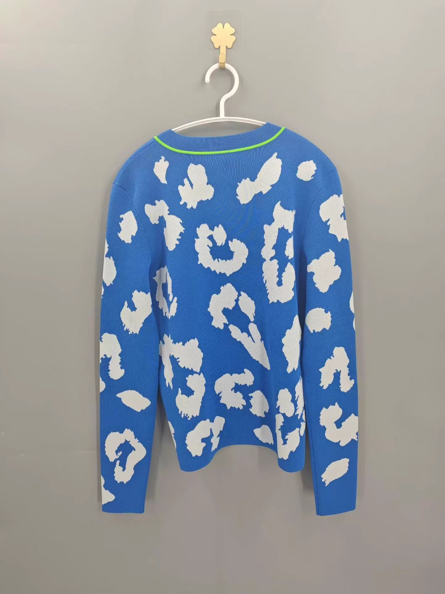 Hermes HERMES Jungle Love Leopard Knit Sweater 40 Size M / US 6-8 / IT 42-44 - 2 Thumbnail
