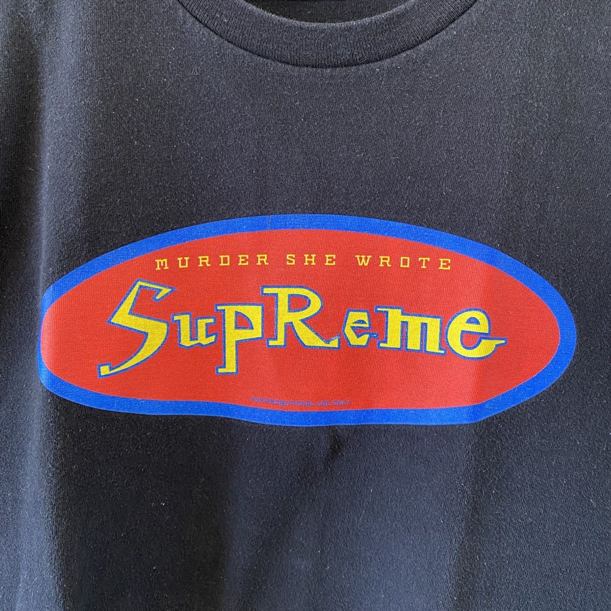 Supreme Supreme Murder She Wrote T-Shirt Black 2014 Vintage Size US L / EU 52-54 / 3 - 3 Thumbnail