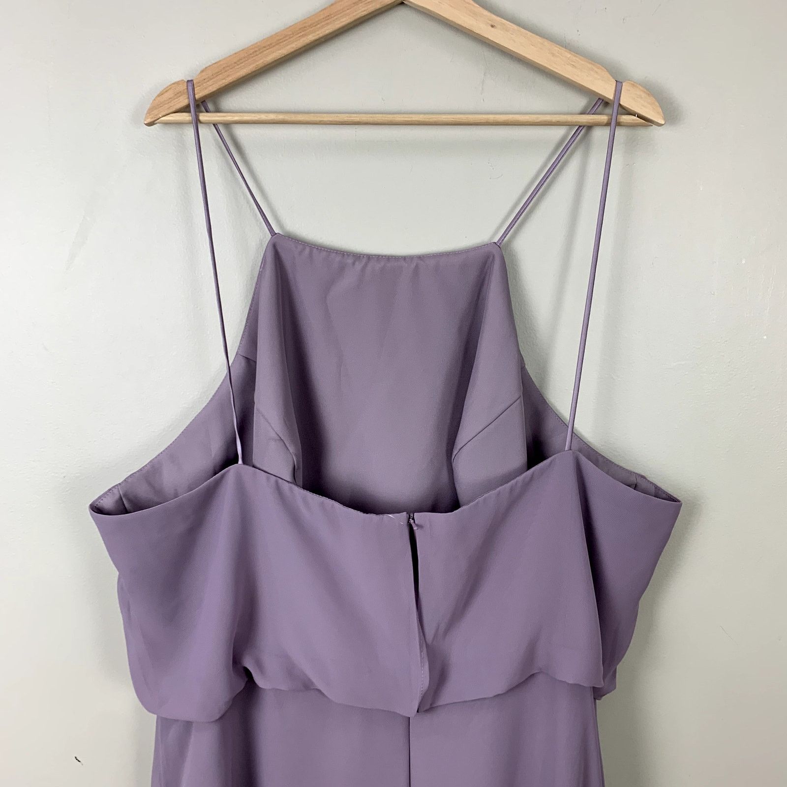 Other Sorella Vita Purple Maxi Chiffon Bridesmaid Dress 8872 28 Size ONE SIZE - 4 Thumbnail