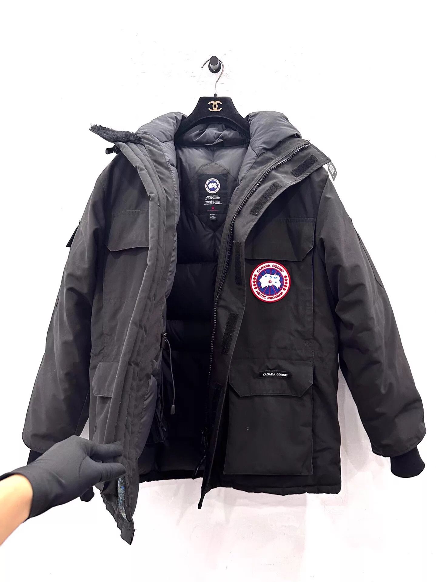 Canada Goose CanadaGoose Expedition Parka Men's Black S New Red Label Size US S / EU 44-46 / 1 - 4 Thumbnail