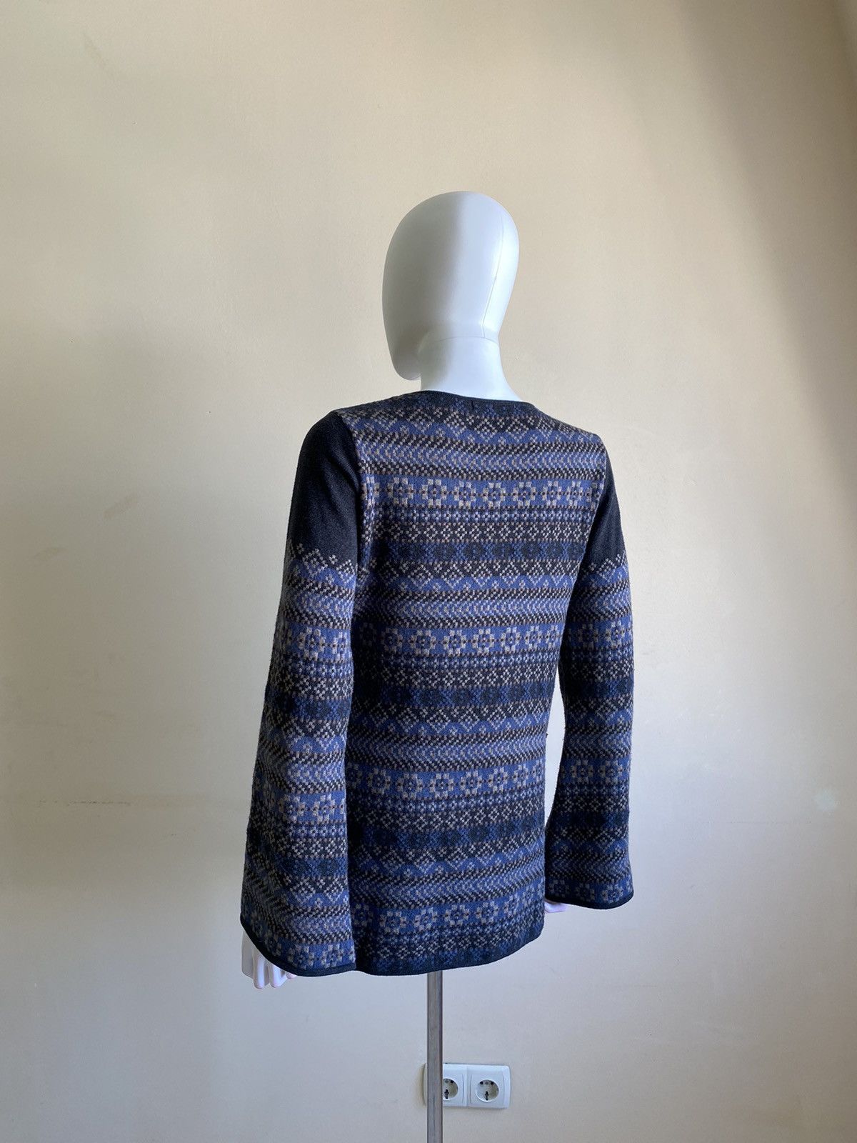 Gudrun Sjoden Gudrun Sjoden Womens Blue Knit Cardigan Size S Size S / US 4 / IT 40 - 7 Thumbnail