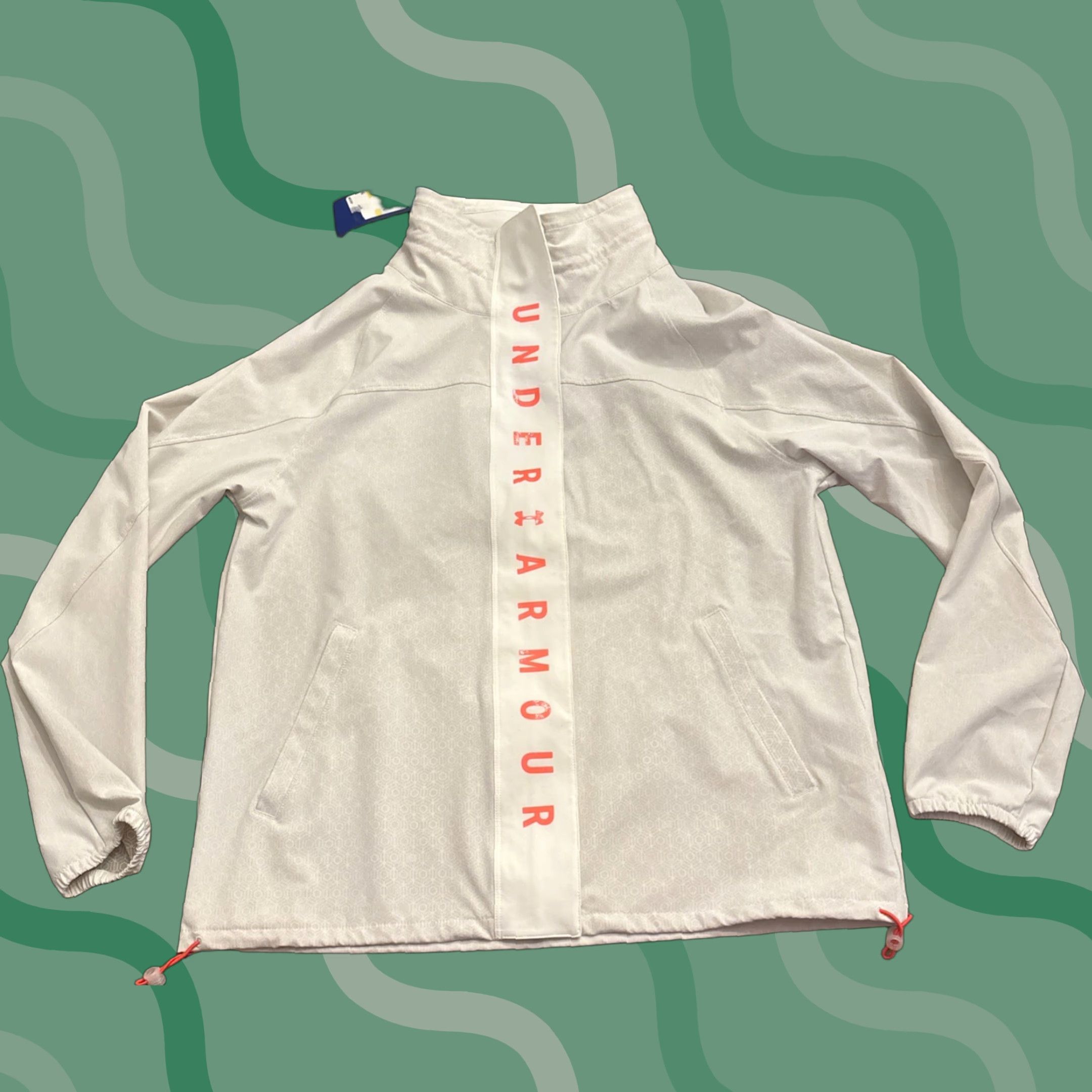 Under Armour NWT Under Armour Jacket Women Athlete Recovery UA Tech M Cream White Windbreaker Running Size M / US 6-8 / IT 42-44 - 1 Thumbnail