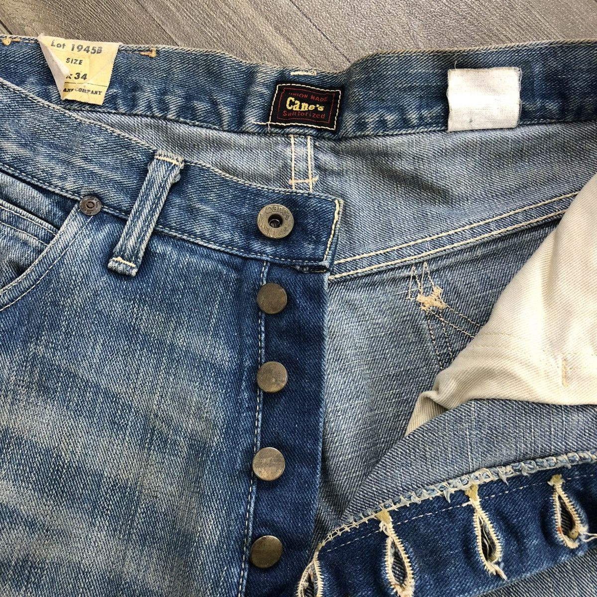 Sugar Cane 🇯🇵90s Vintage Sugar Cane Selvedge Faded Jeans Japanese Brand Size US 30 / EU 46 - 10 Thumbnail