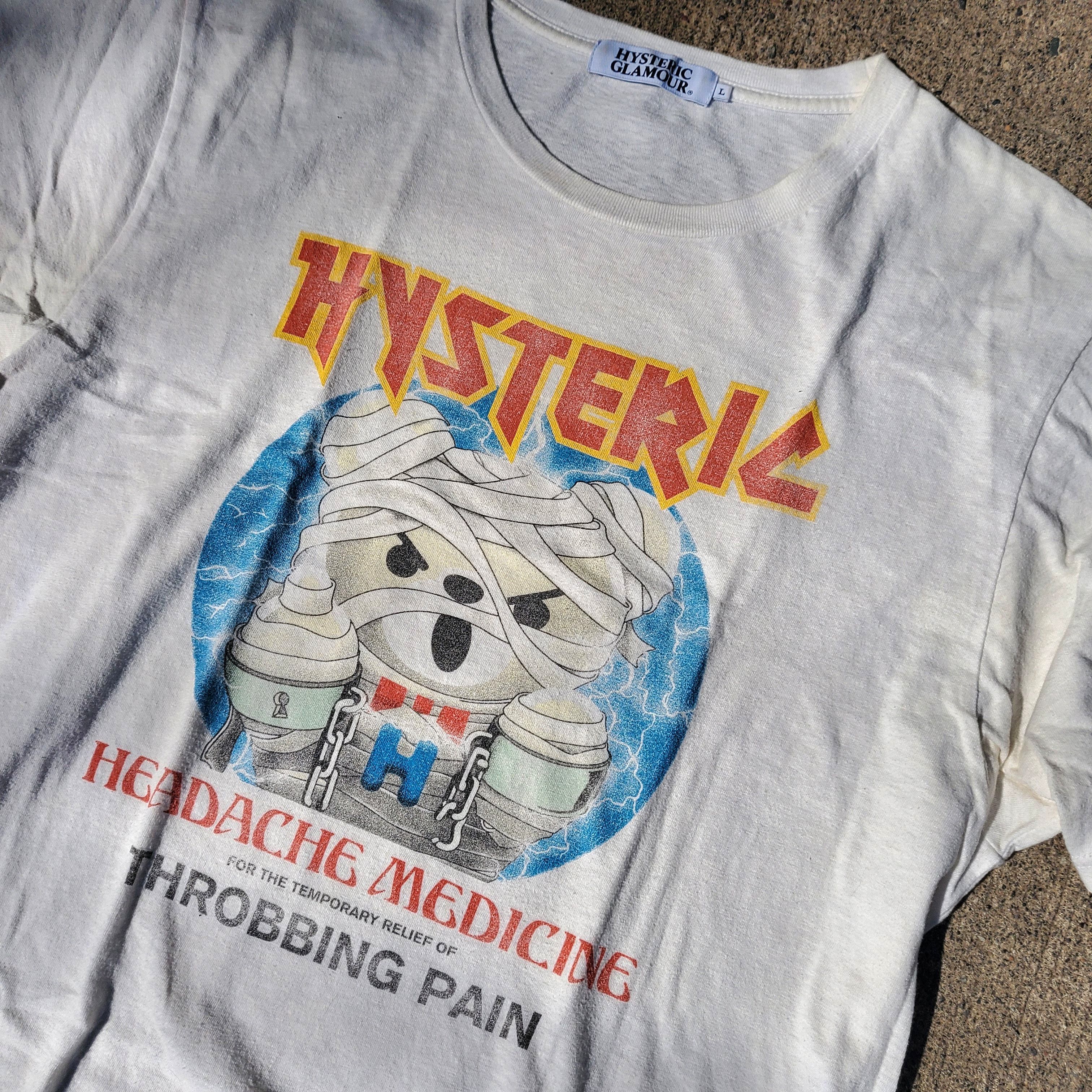 Hysteric Glamour HYSTERIC GLAMOUR Iron Maiden Mummy Distressed Vintage Tee Size US M / EU 48-50 / 2 - 8 Thumbnail