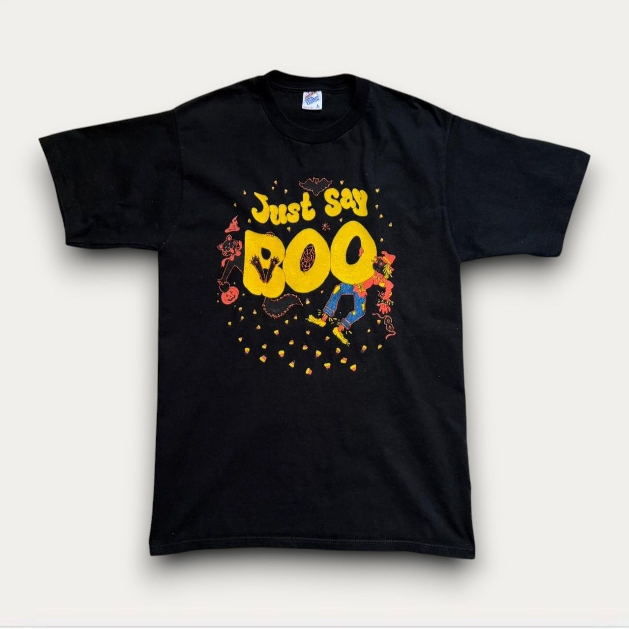 Russell Athletic Vintage Just Say Boo Graphic Tee Size US M / EU 48-50 / 2 - 1 Thumbnail