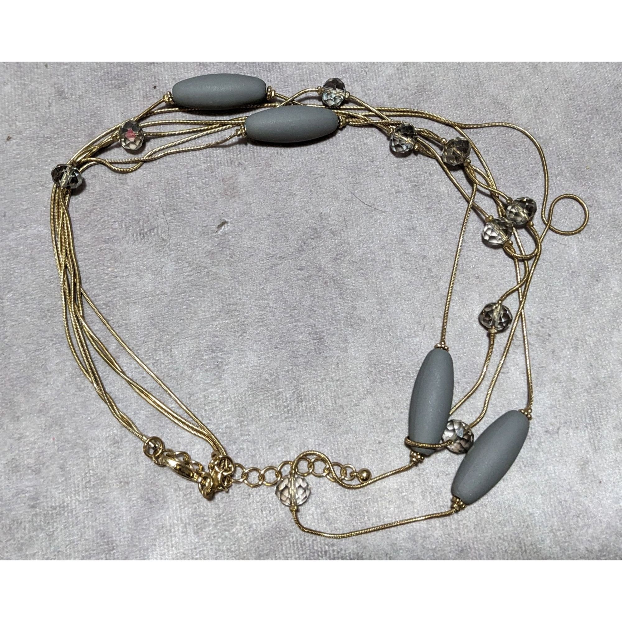 Other Elegant Silicone Gold Glam Beaded Neckalce Size ONE SIZE - 9 Thumbnail