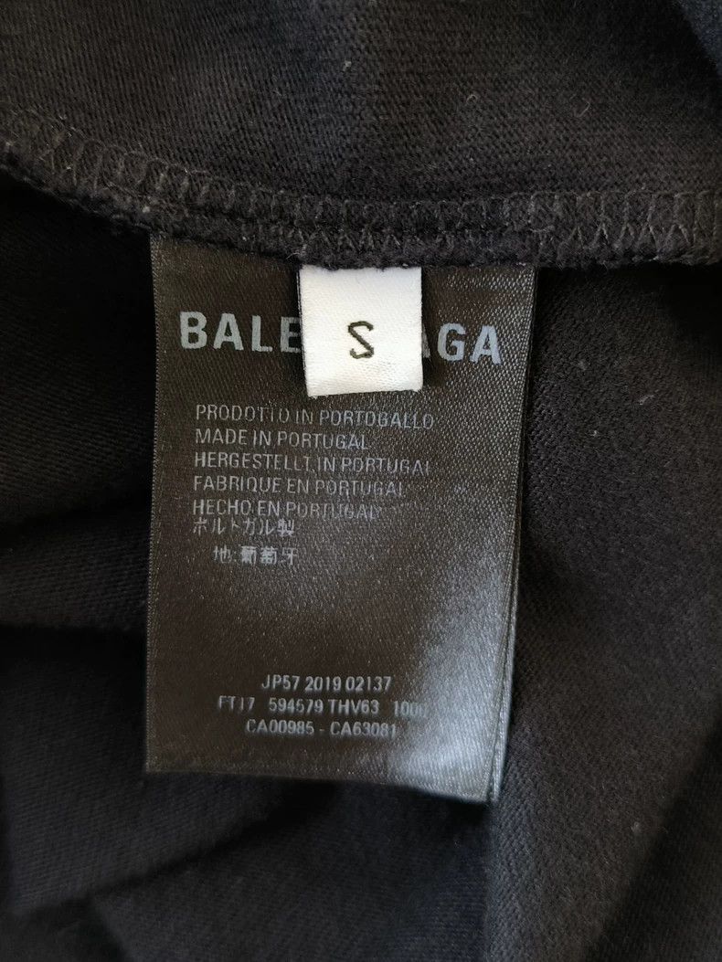 Balenciaga Balenciaga Double B letter eco-friendly logo black short sl Size US S / EU 44-46 / 1 - 4 Thumbnail