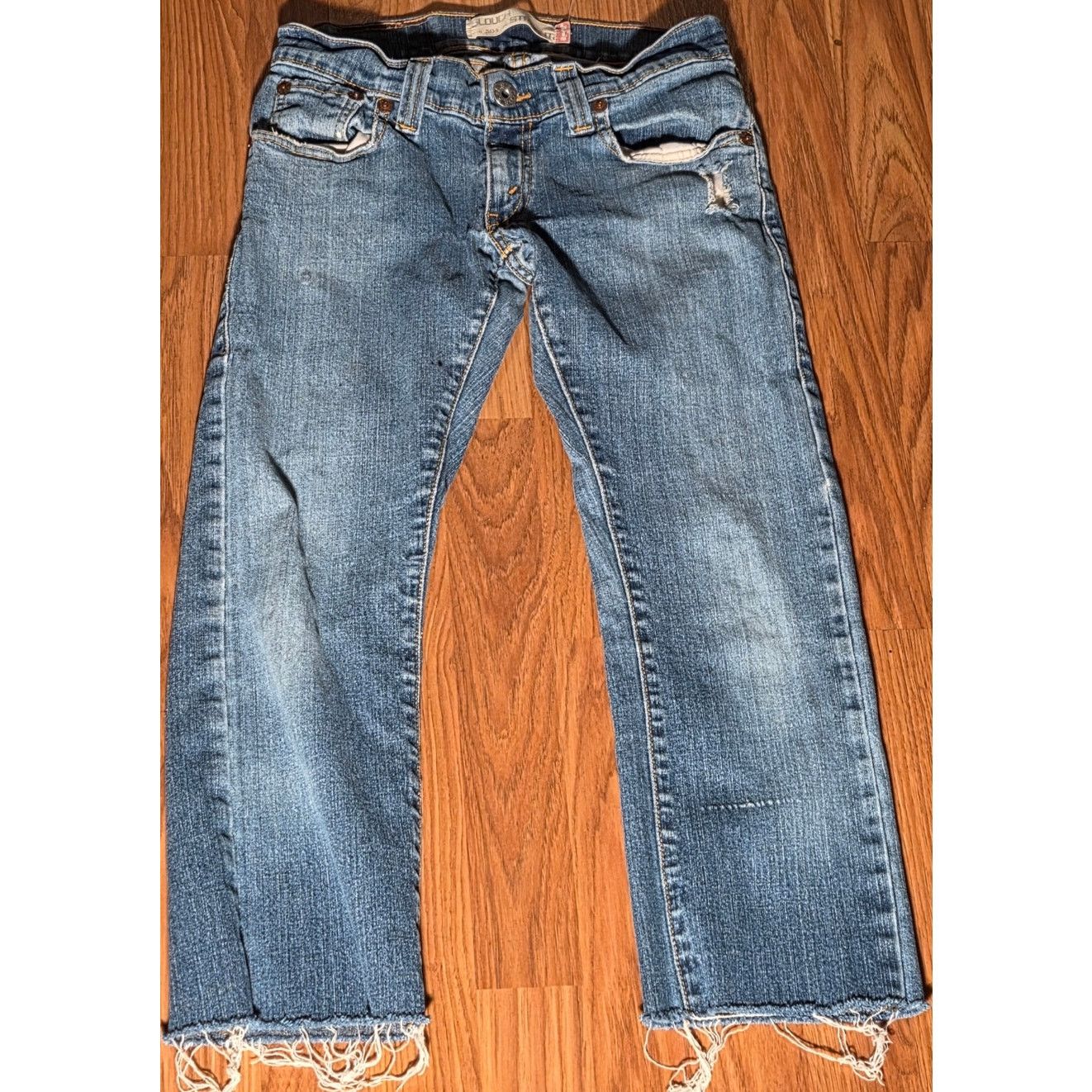 Levi's Levi's 514 Blue Jeans Women's Slouch Straight Fit Size 5M Size 27" / US 4 / IT 40 - 1 Thumbnail