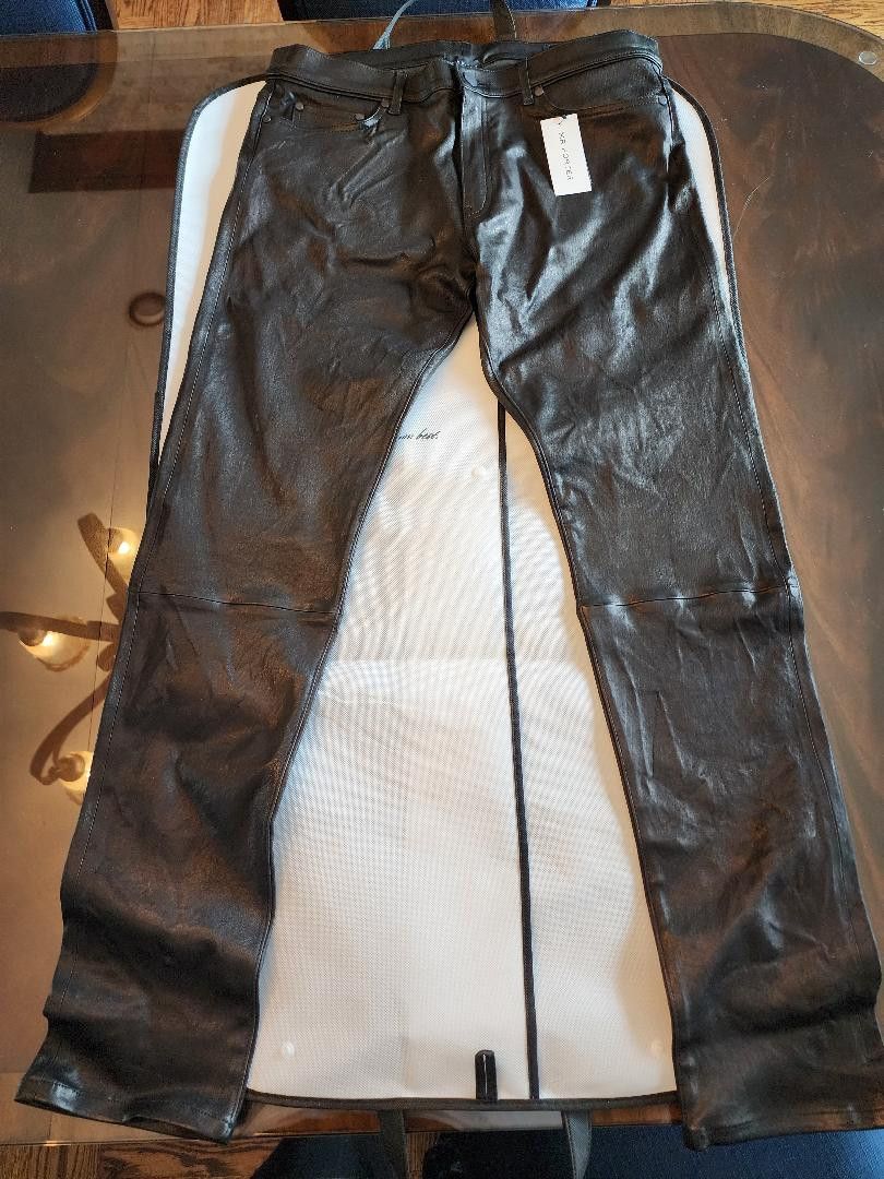 John Elliott John Elliott Leather Pants Cast 2 Size US 36 / EU 52 - 1 Thumbnail