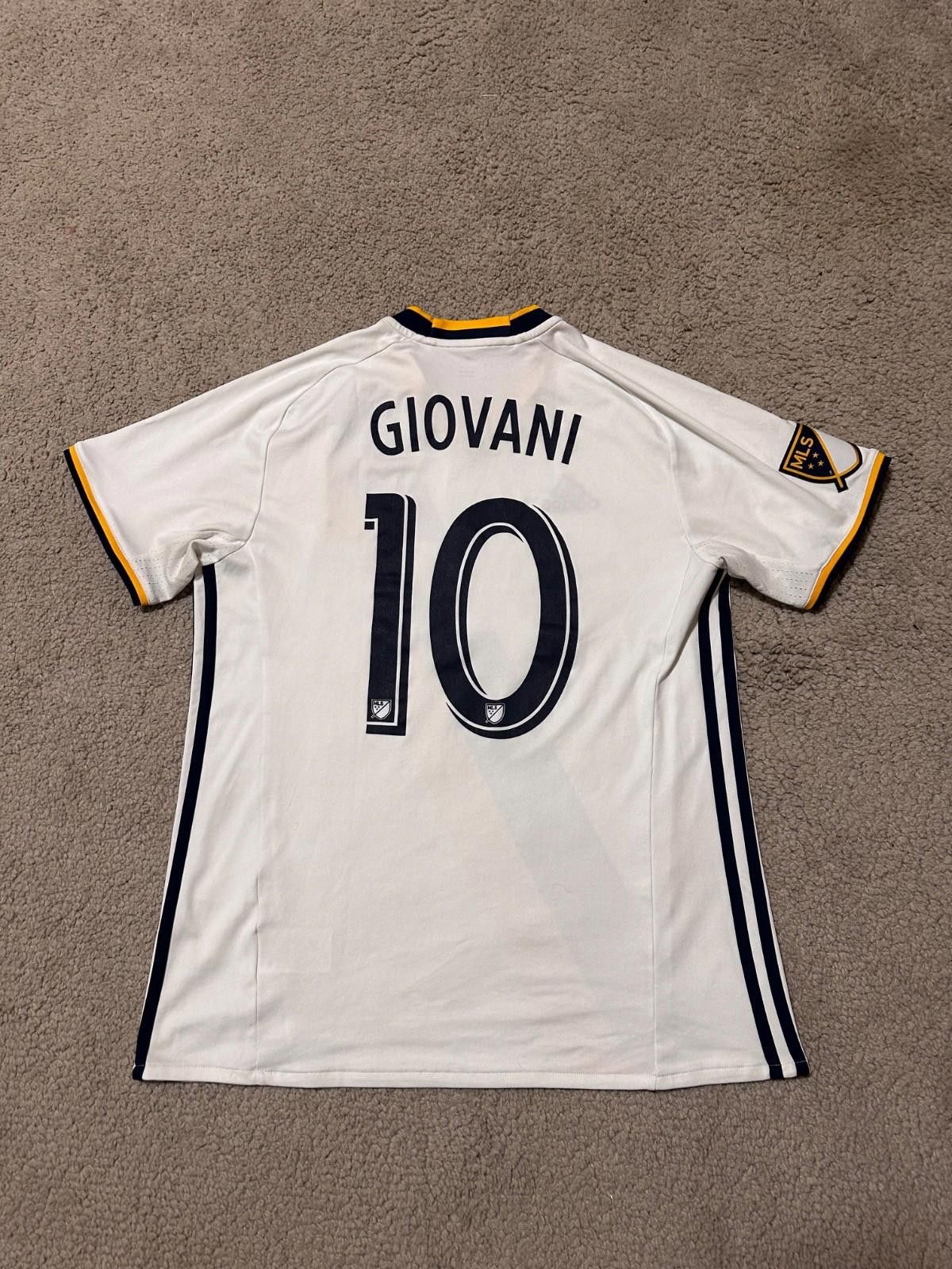 Adidas LA Galaxy Jersey Adidas #10 Giovani Dos Santos MLS Soccer Size US M / EU 48-50 / 2 - 7 Thumbnail