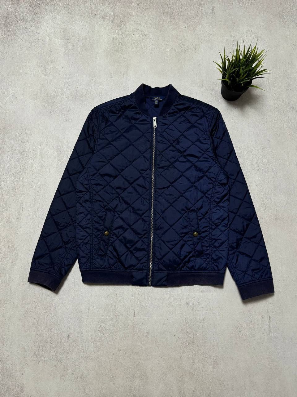 Polo Ralph Lauren Vintage Polo Ralph Lauren Quilted Jacket Bomber Size US S / EU 44-46 / 1 - 1 Thumbnail