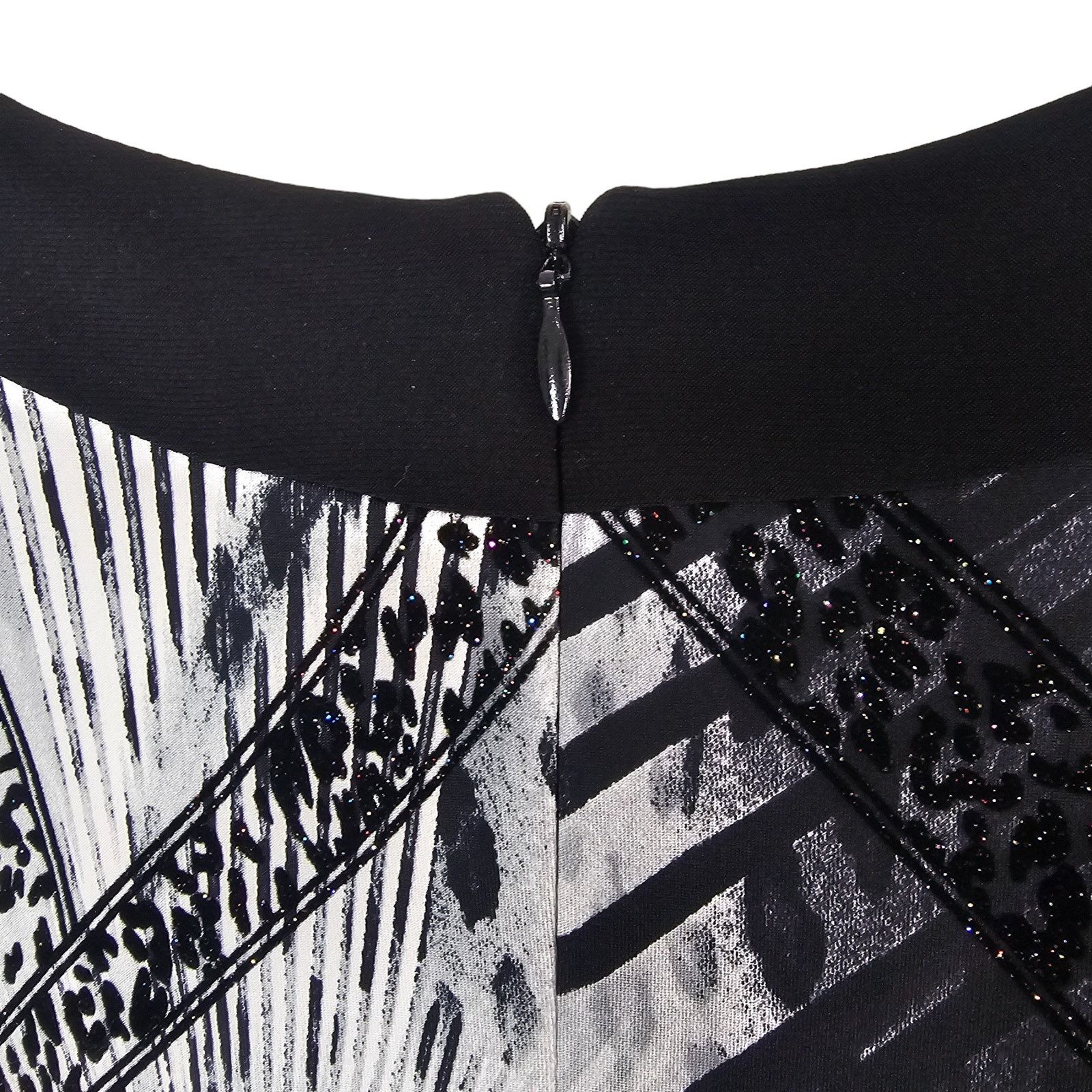 Joseph Ribkoff Joseph Ribkoff Womens Abstract Animal Print Sheath Dress 14 Size XL / US 12-14 / IT 48-50 - 10 Thumbnail