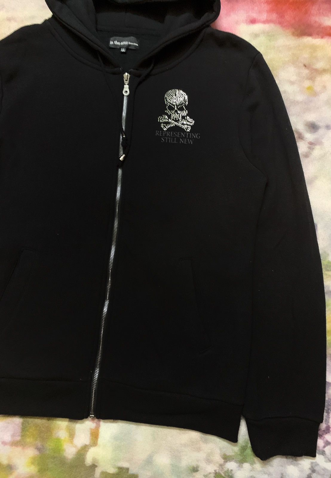 In The Attic In the Attic Homme Skull Black Goth Punk Roen Roarguns Size US M / EU 48-50 / 2 - 4 Thumbnail