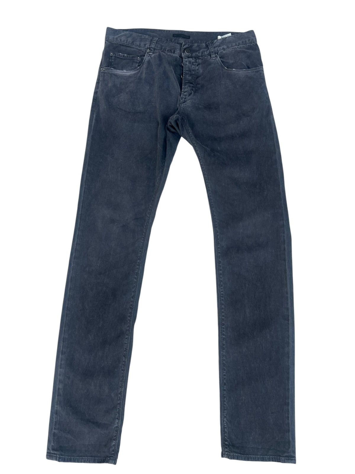 Distressed Prada Waxed Jeans