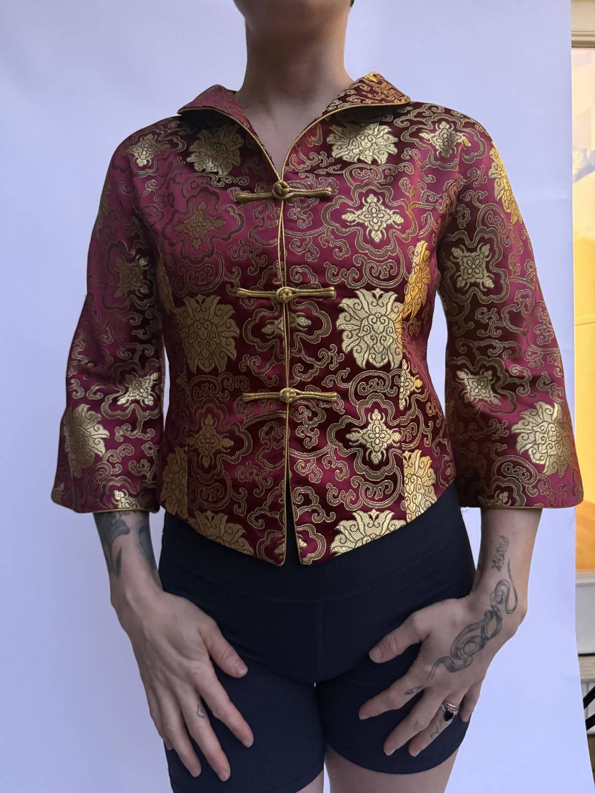 The Unbranded Brand Classic Chinese Kimono Brocade Size ONE SIZE - 1 Thumbnail