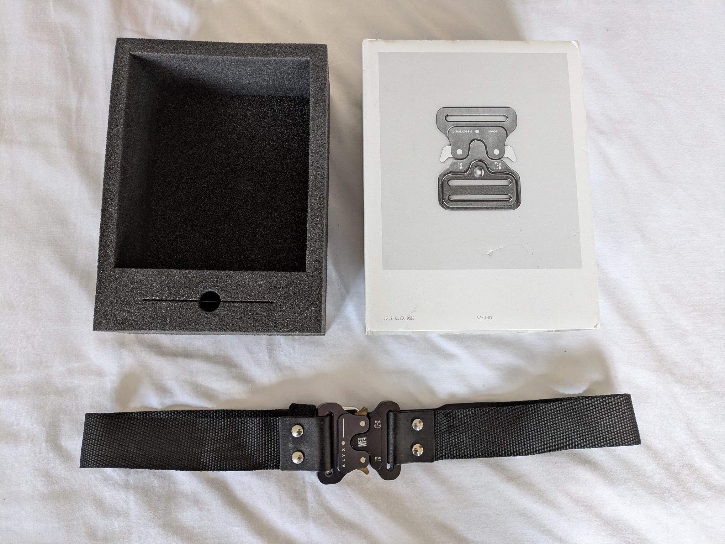 1017 ALYX 9SM Alyx Rollercoaster Belt in Black Size ONE SIZE - 3 Thumbnail