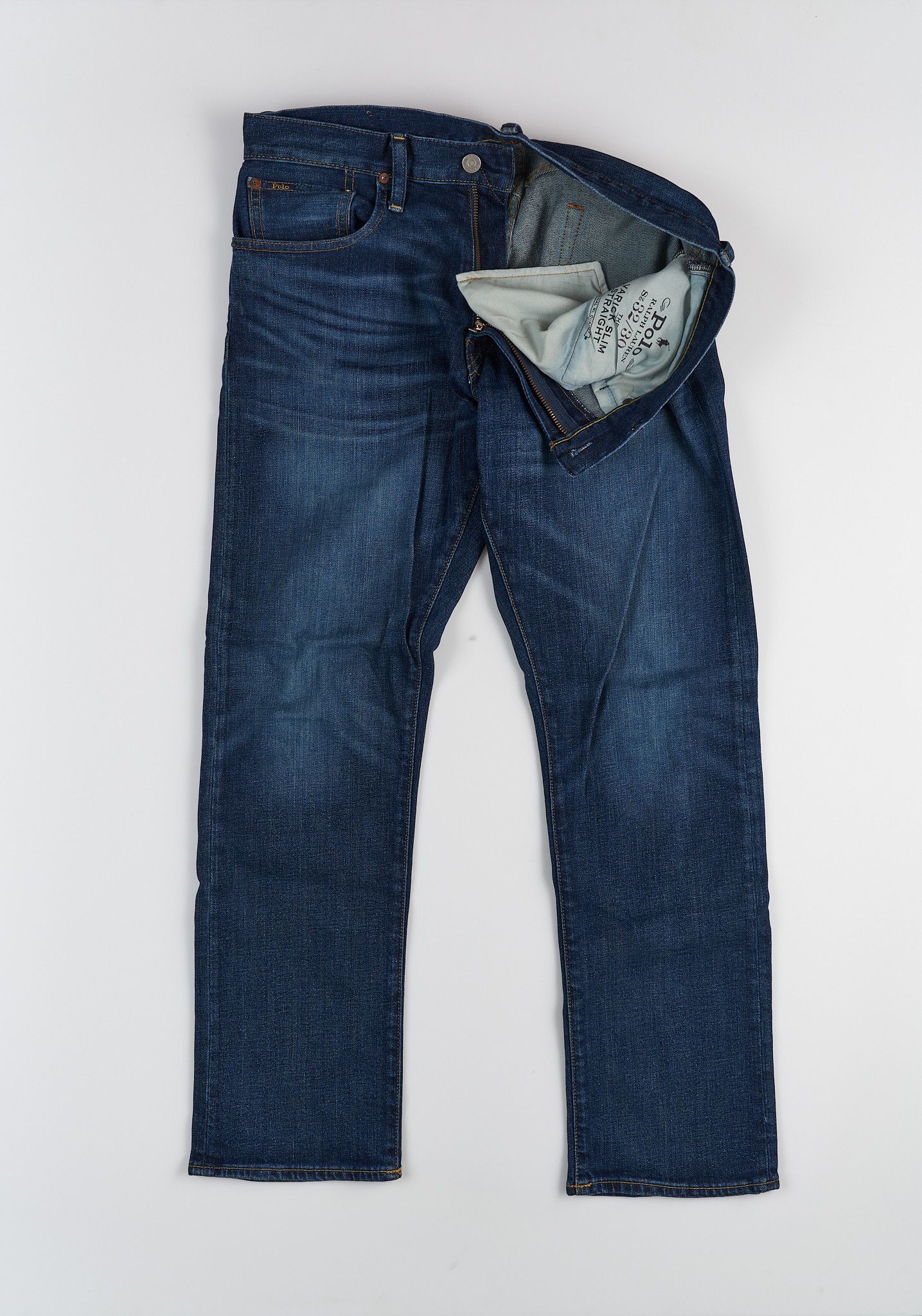 Polo Ralph Lauren Polo Ralph Lauren The Varick Slim Straight Jeans sz:32/30 Size US 32 / EU 48 - 3 Thumbnail