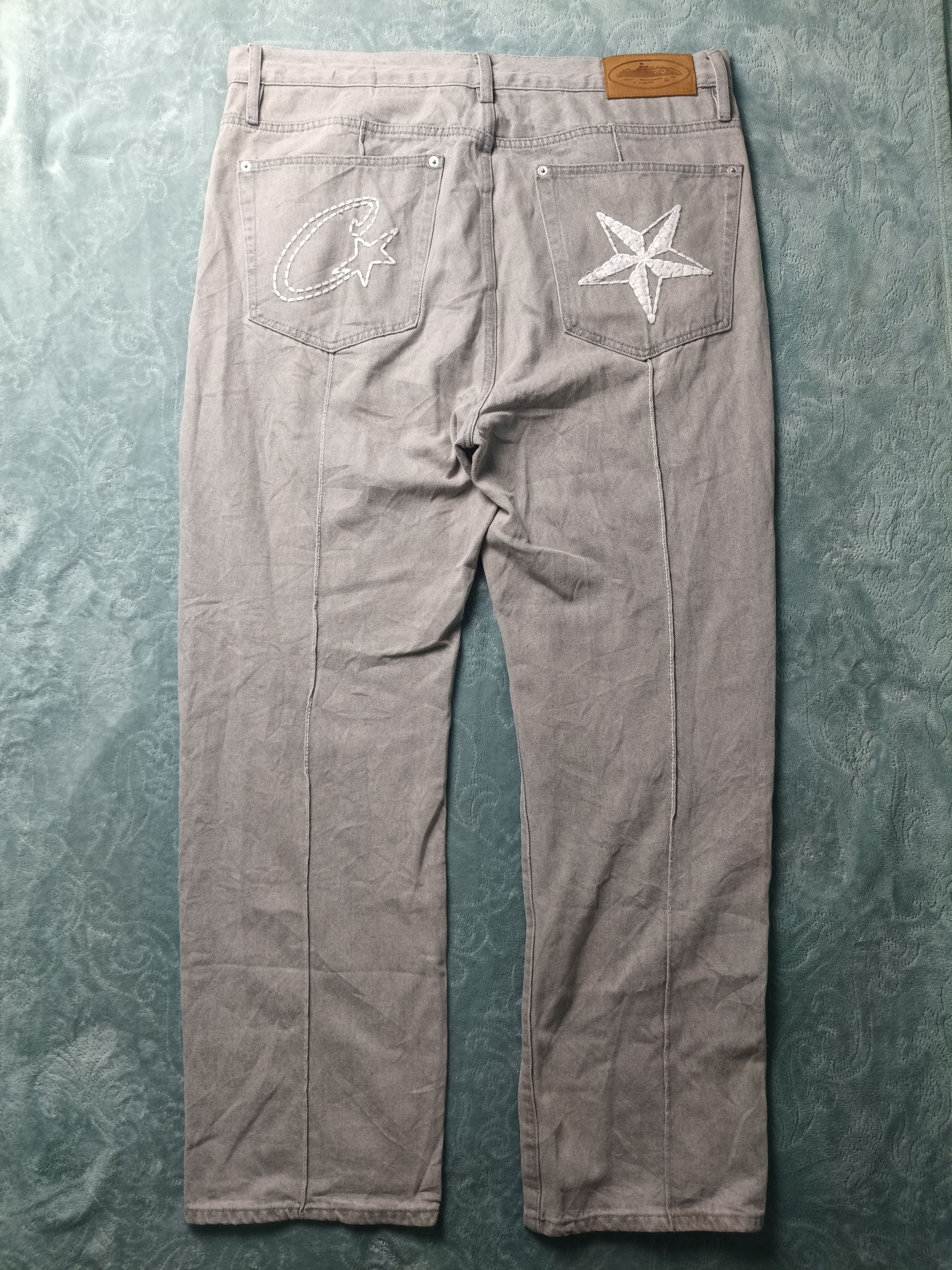 Corteiz CORTEIZ C STAR DENIM Size US 39 - 1 Thumbnail