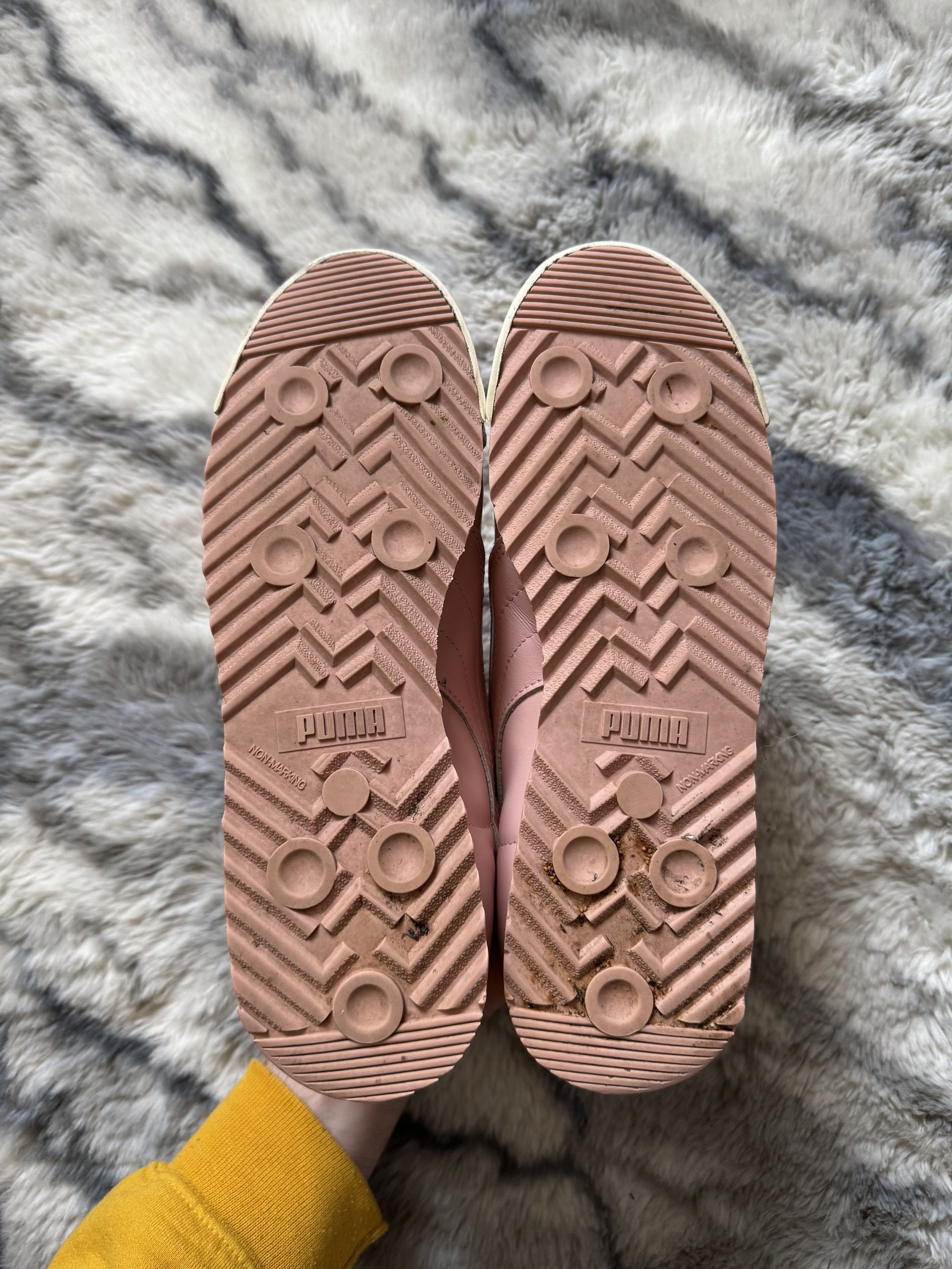 Puma Puma Roma Pink Hype Leather Sneakers Size US 8 / IT 38 - 8 Thumbnail