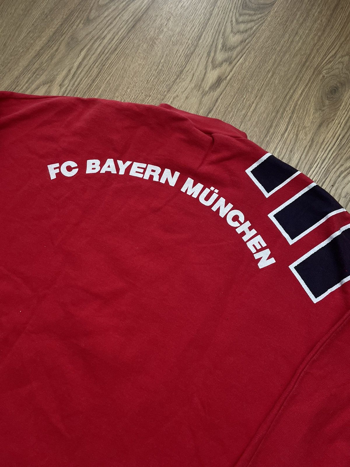 Rare 90s Opel FC Bayern Munchen sweatshirt, blockcore