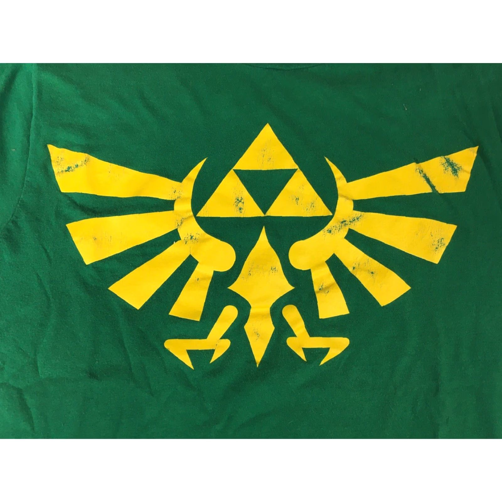 Nintendo VINTAGE Legend of Zelda T-shirt Nintendo Graphic Tee Kelly Green Men L Green EUC Size US L / EU 52-54 / 3 - 2 Thumbnail