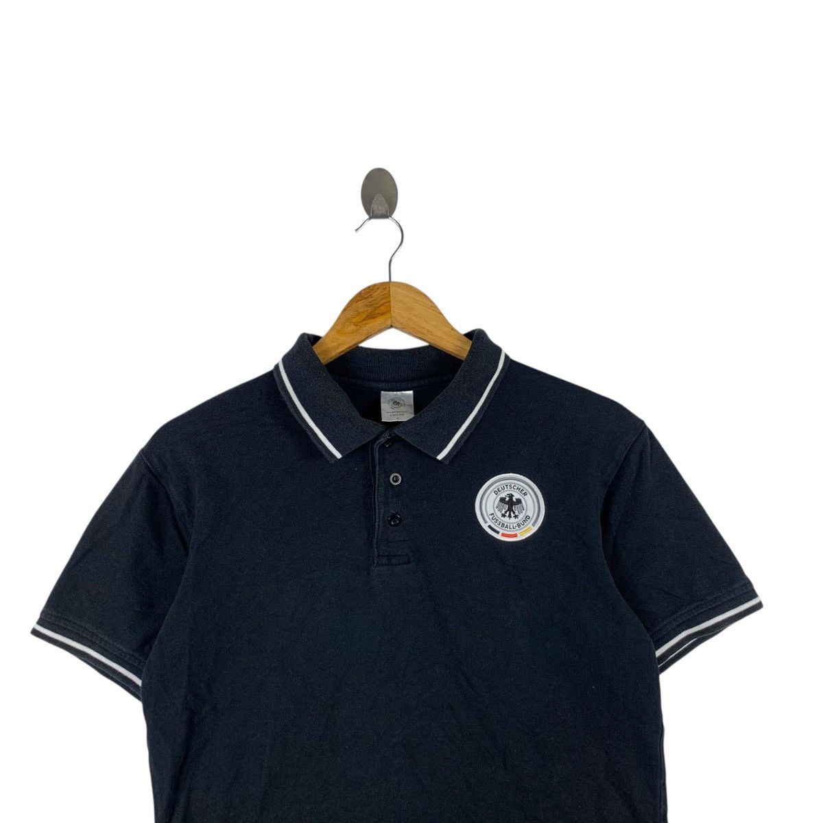 Adidas ADIDAS GERMANY FOOTBALL Fan Issue Polo Tee Shirt Top Size US S / EU 44-46 / 1 - 2 Thumbnail