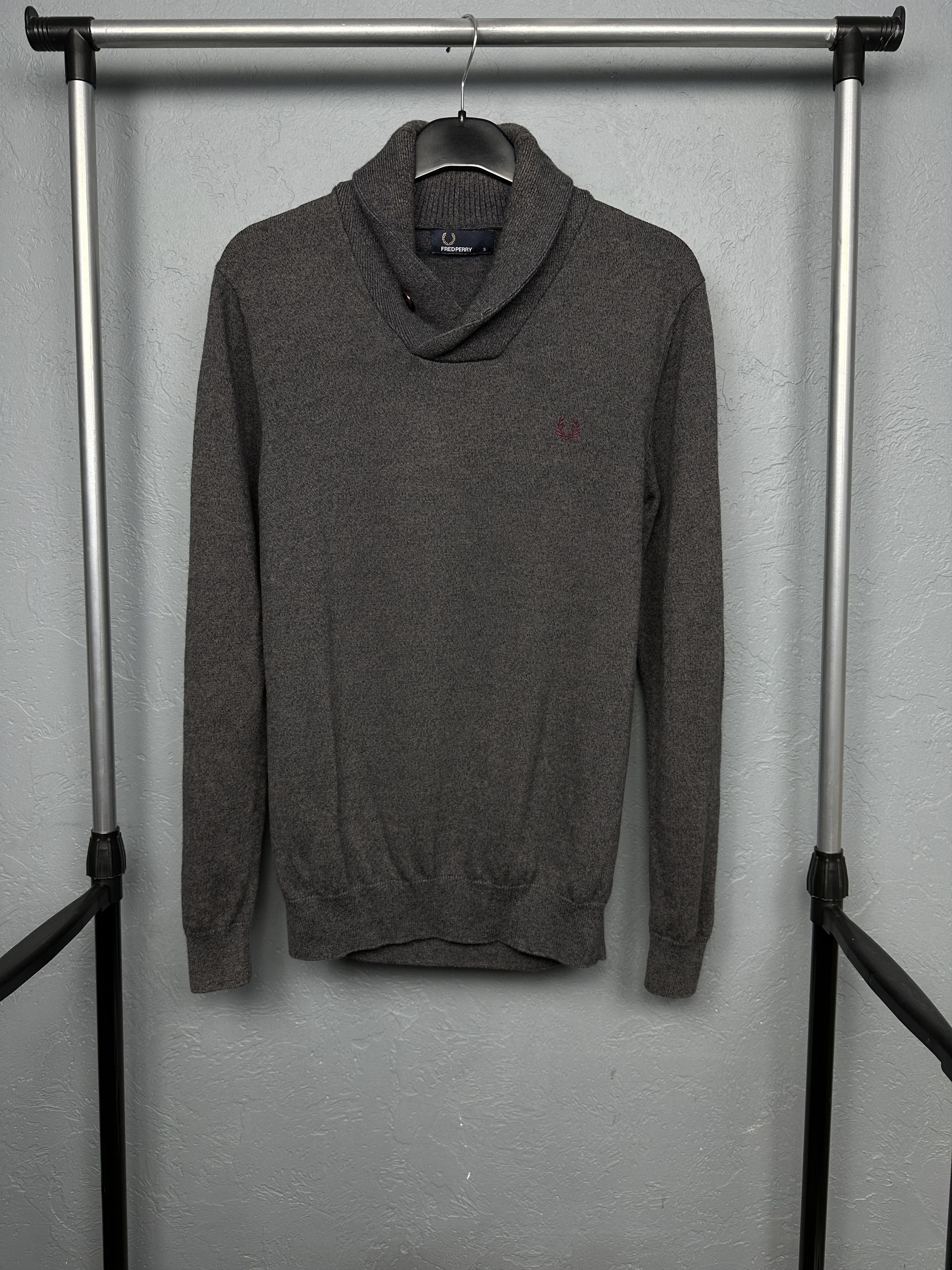 Fred Perry Fred Perry Merino Wool Mens Cardigan Sweater Jumper Size US S / EU 44-46 / 1 - 1 Thumbnail