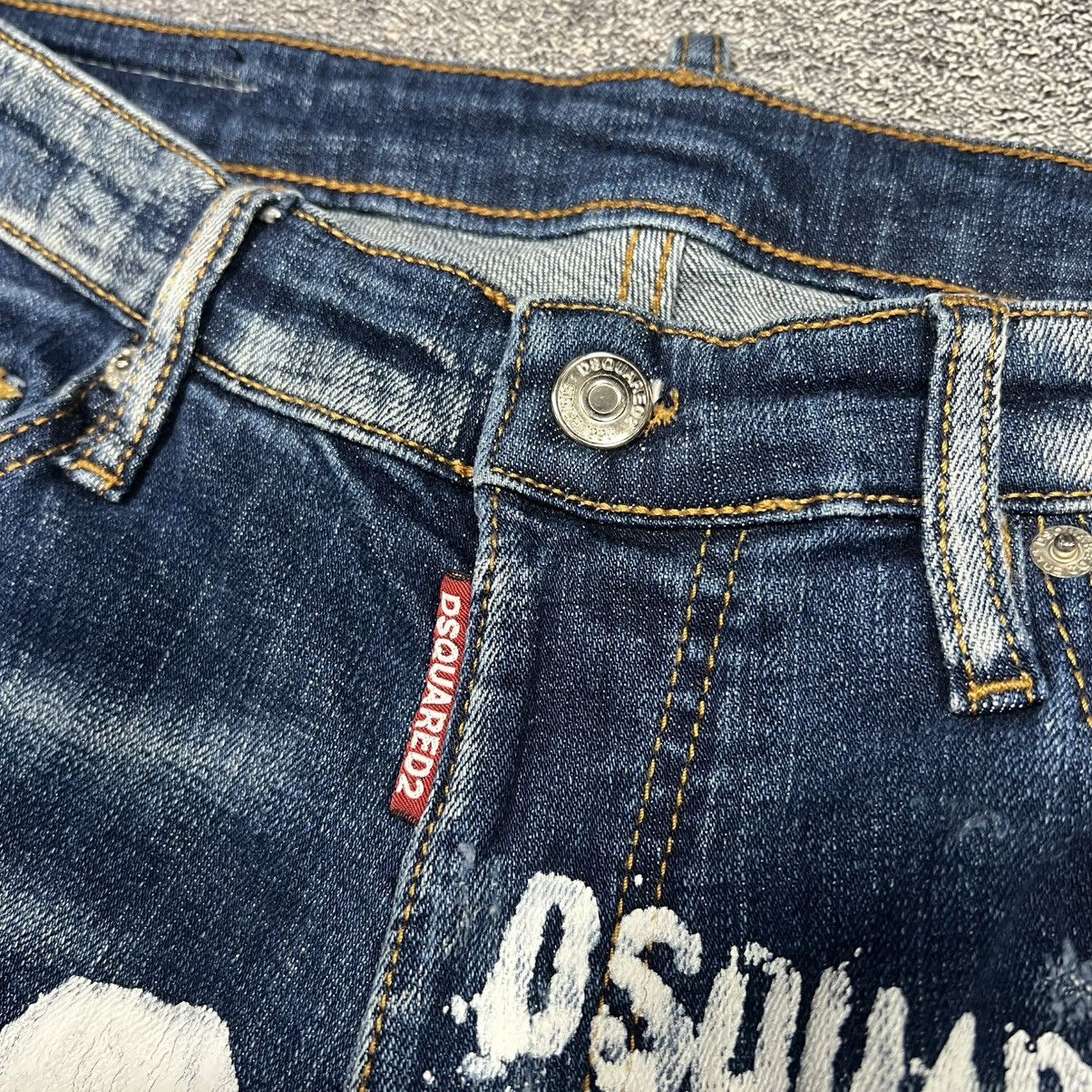 Dsquared2 Vintage Shorts Dsquared Icon Big Print Size US 30 / EU 46 - 5 Thumbnail