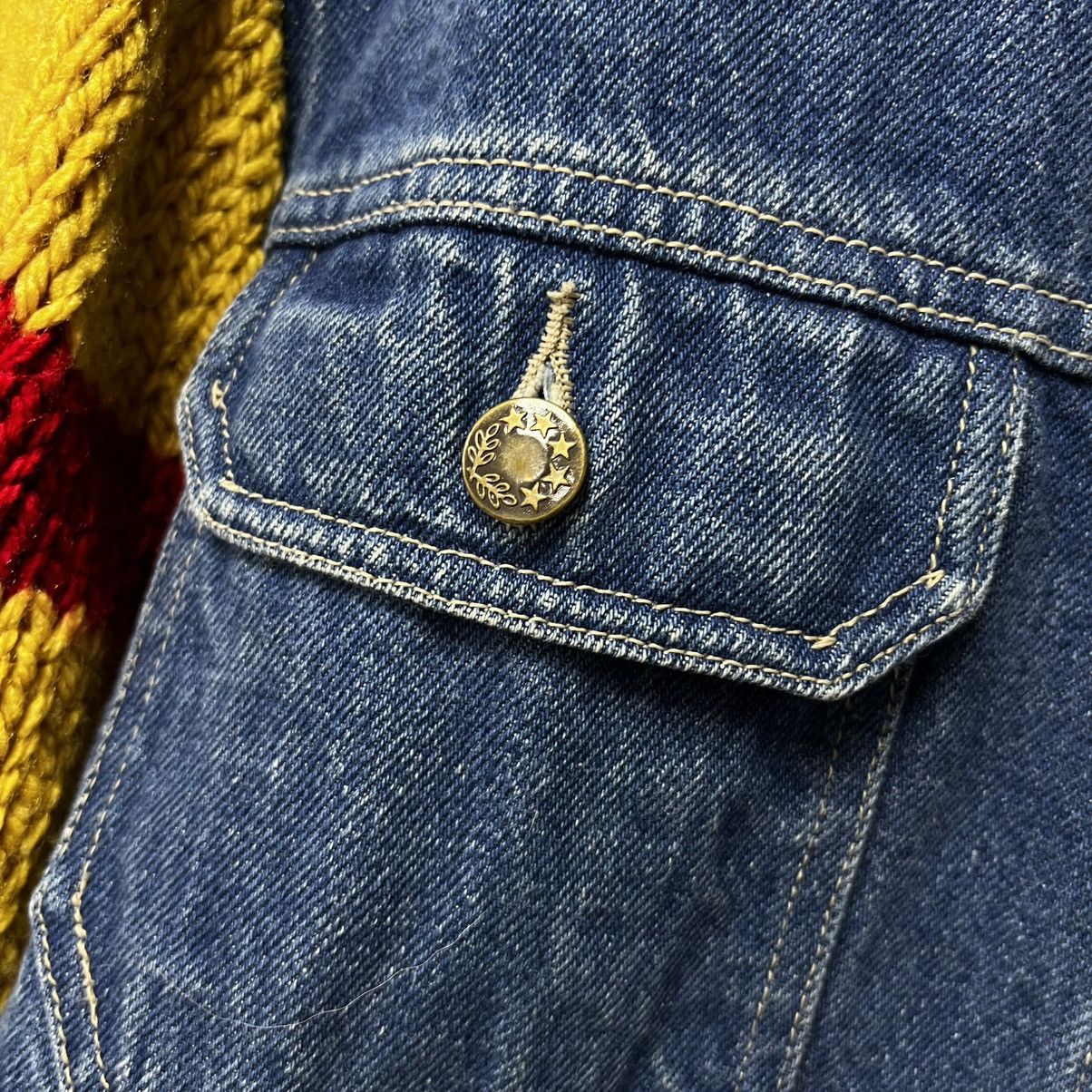 Marlboro × Vintage Vintage Marlboro Denim Jacket with sweater sleeve y2k Size US XL / EU 56 / 4 - 13 Thumbnail