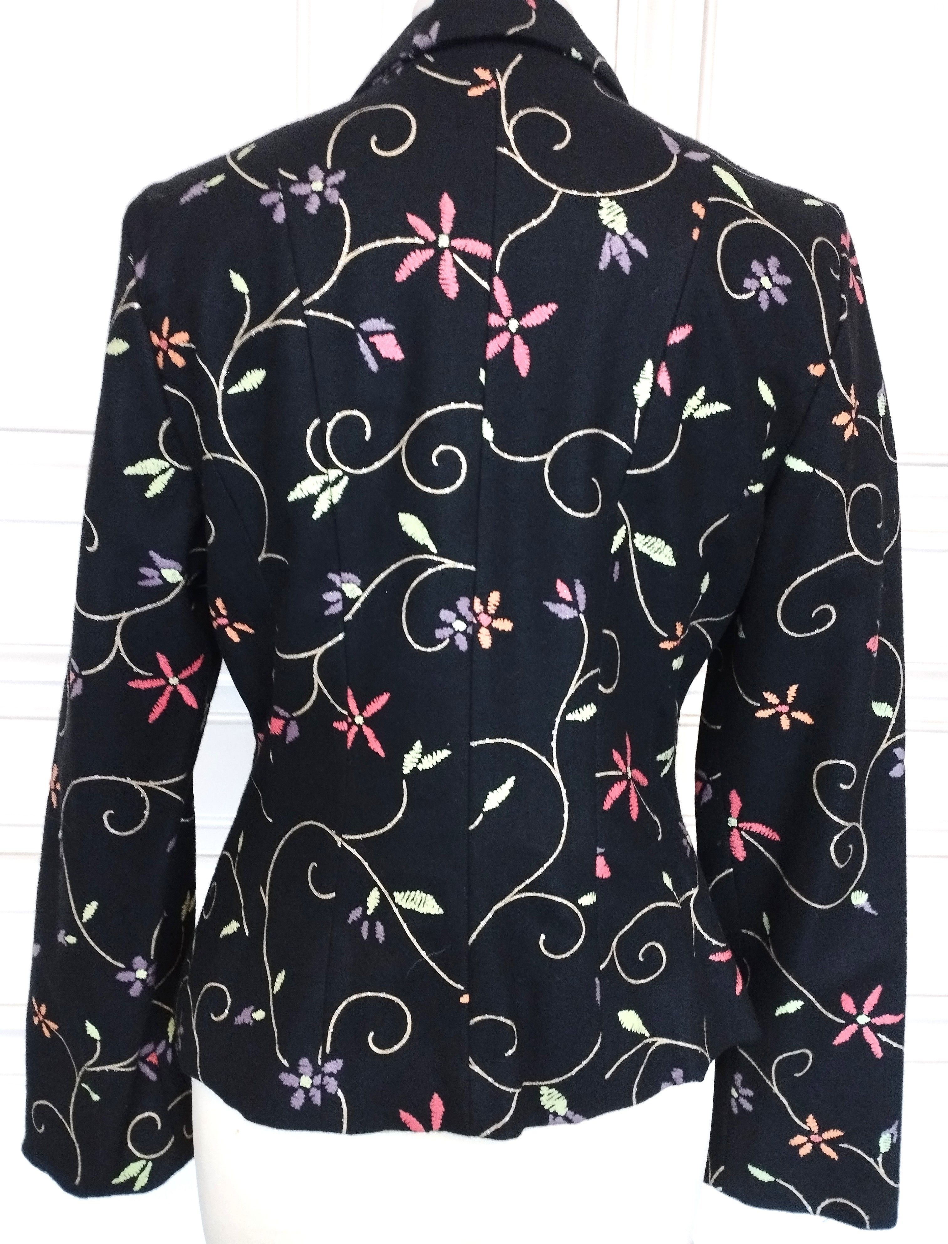 Kenzo Kenzo Veste Brodée Florale TL Size L / US 10 / IT 46 - 3 Thumbnail