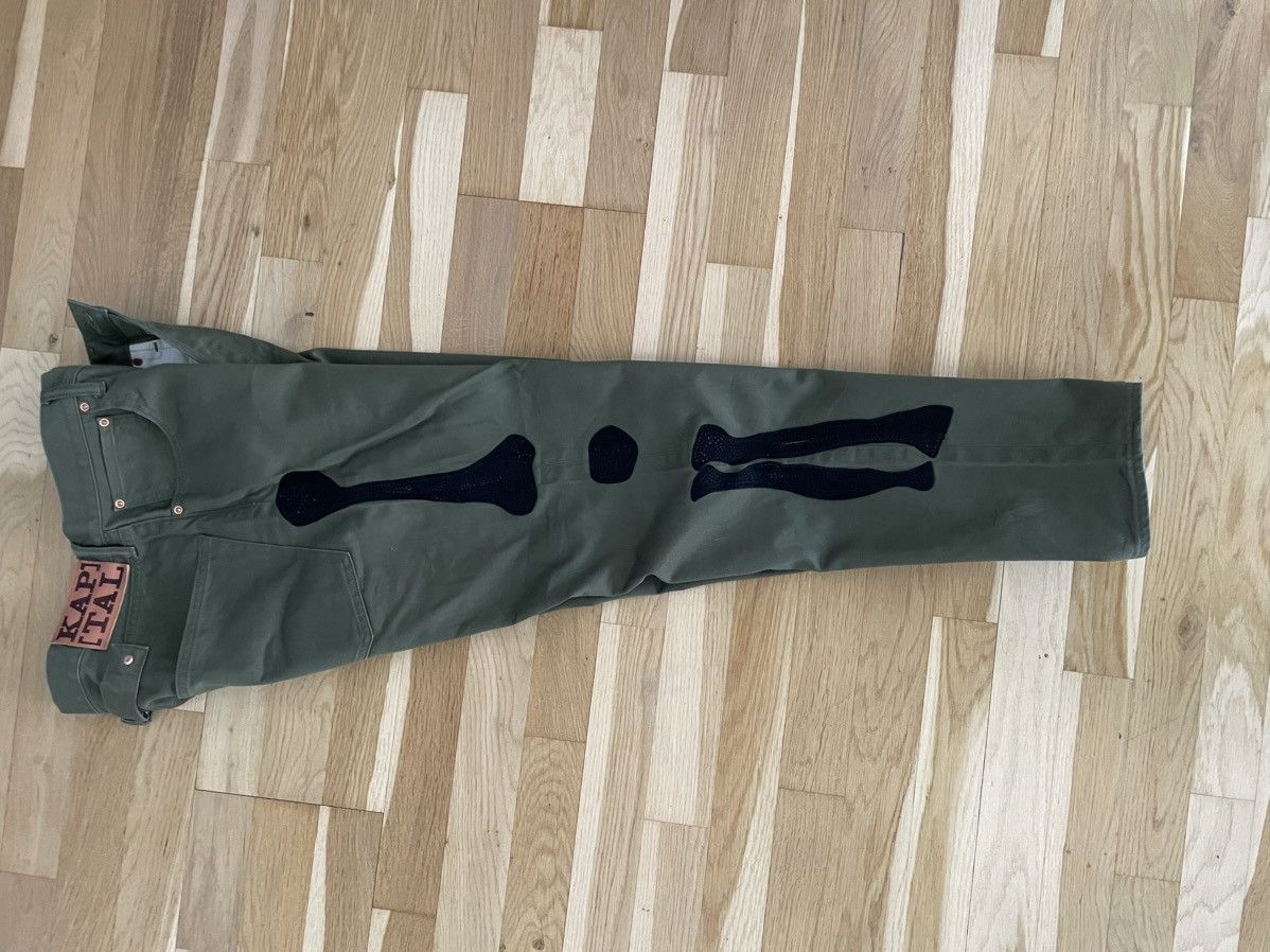 Kapital × Kapital Kountry Kapital x Kapital Kountry skeleton bone pants Size US 34 / EU 50 - 3 Thumbnail