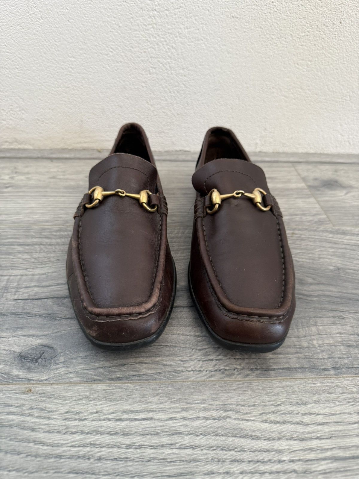 Gucci Classic Brown Leather Horsebit Loafers Size US 9 / EU 42 - 2 Thumbnail