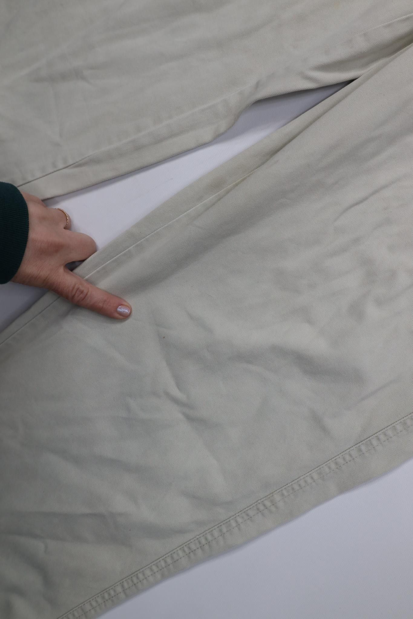 Gap Vintage 90s Y2K Gap Baggy Wide Leg Cargo Pants Stone Cotton Size US 34 / EU 50 - 7 Thumbnail