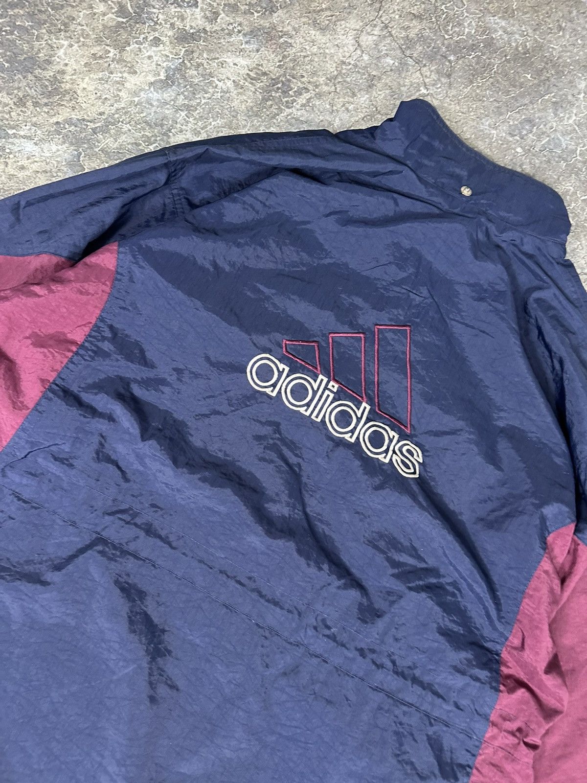 Adidas × Vintage Vintage Adidas Windbreaker Jacket Size US L / EU 52-54 / 3 - 4 Thumbnail