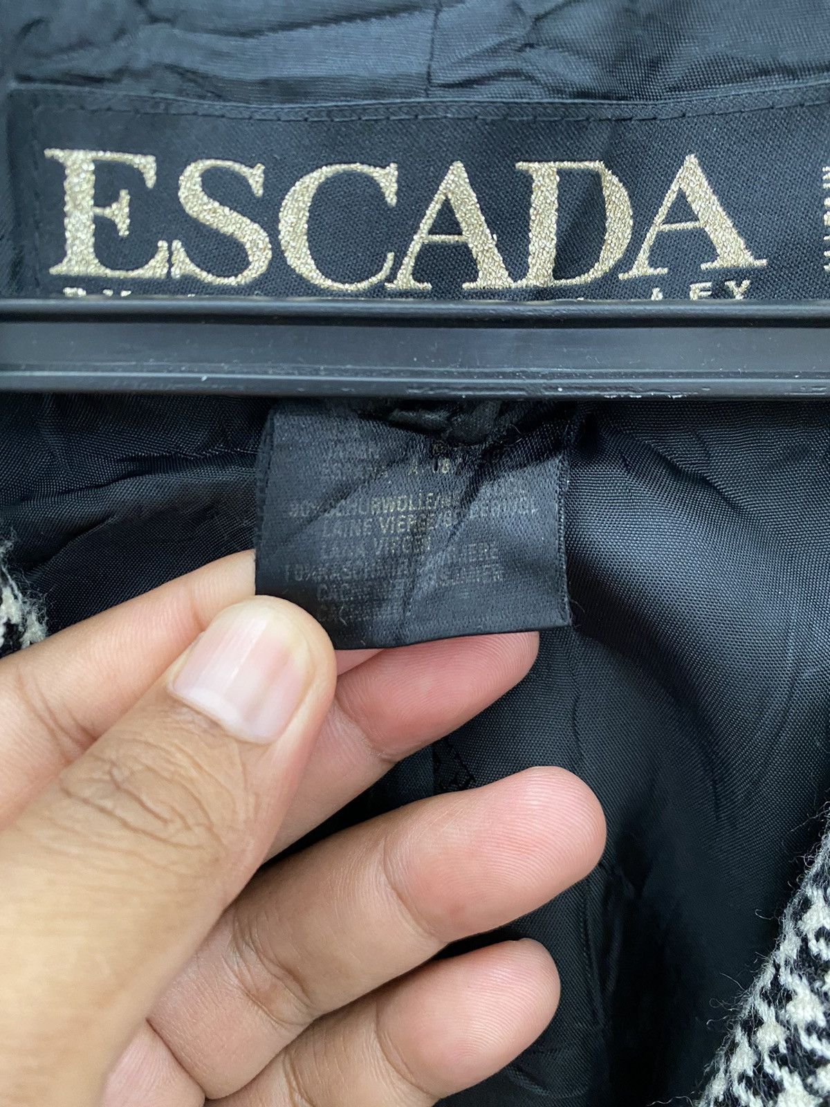 Escada × Escada Sport VINTAGE ESCADA BY MARGARETHA CASUAL JACKET MADE IN ITALY Size M / US 6-8 / IT 42-44 - 7 Thumbnail