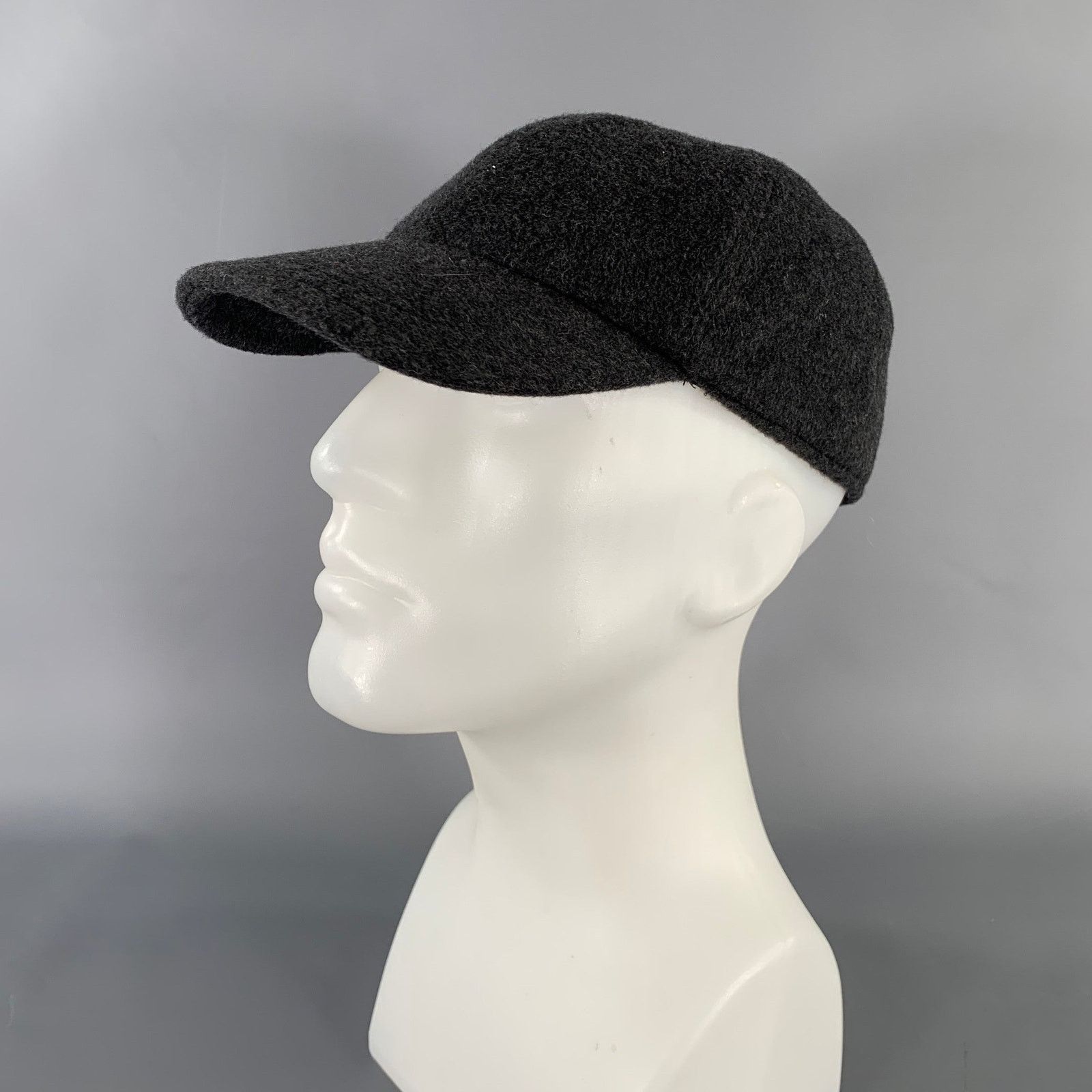 Barneys New York BARNEY'S NEW YORK Size One Size Grey Wool Hats Size ONE SIZE - 3 Thumbnail