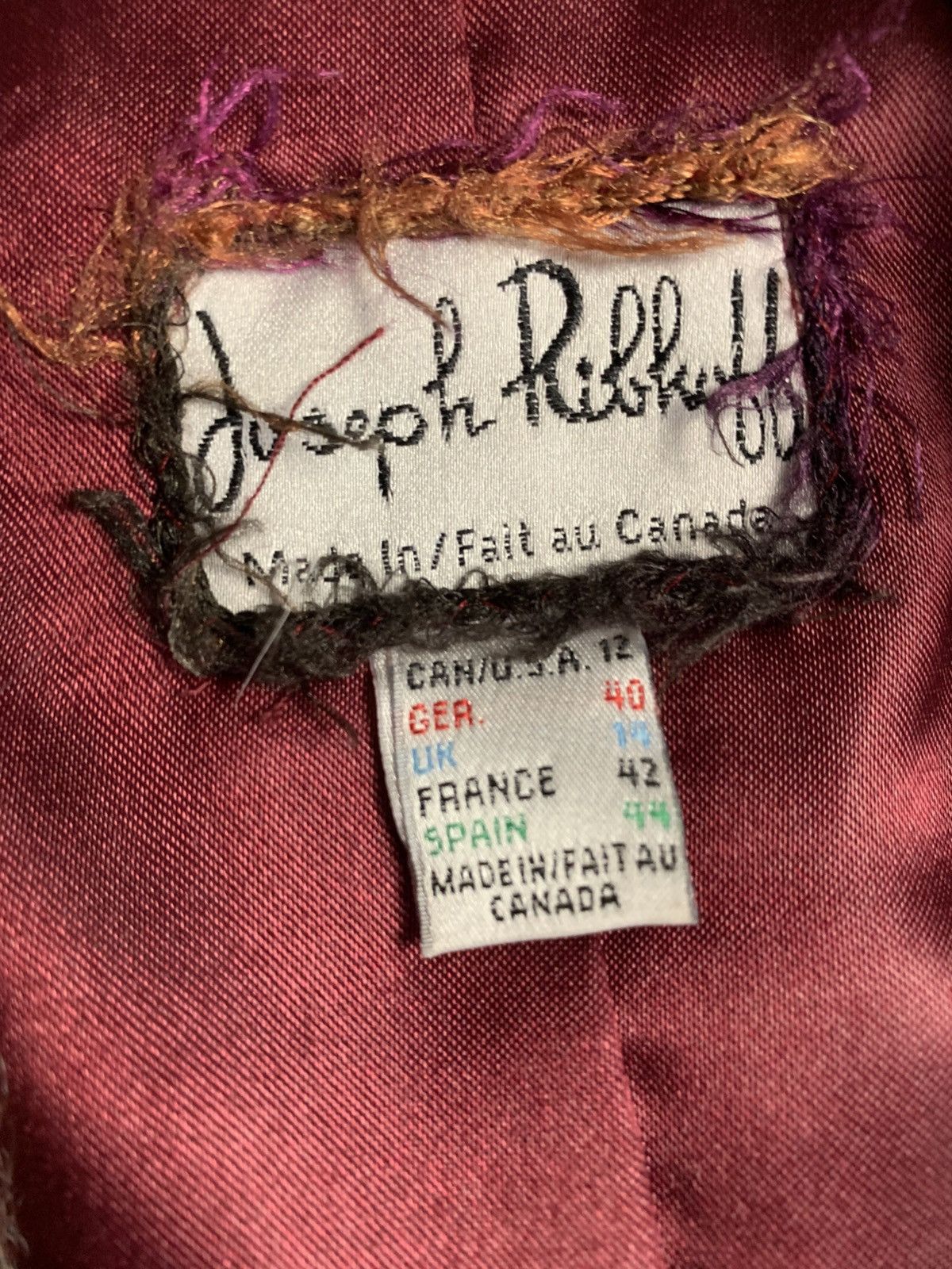 Joseph Ribkoff Vintage Joseph Ribkoff Blazer Made in Canada Size XL / US 12-14 / IT 48-50 - 7 Thumbnail