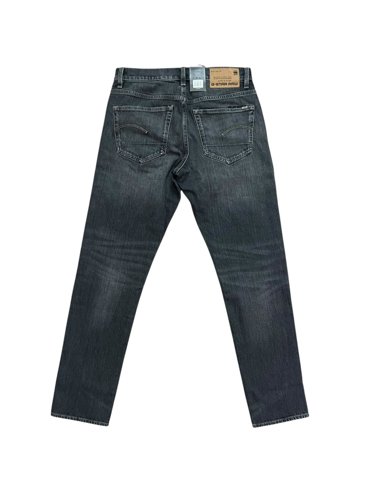 G-Star G-Star Raw Mens 3301 Slim Jeans Denim $170 Gray Size 29/32 Size US 29 - 4 Thumbnail