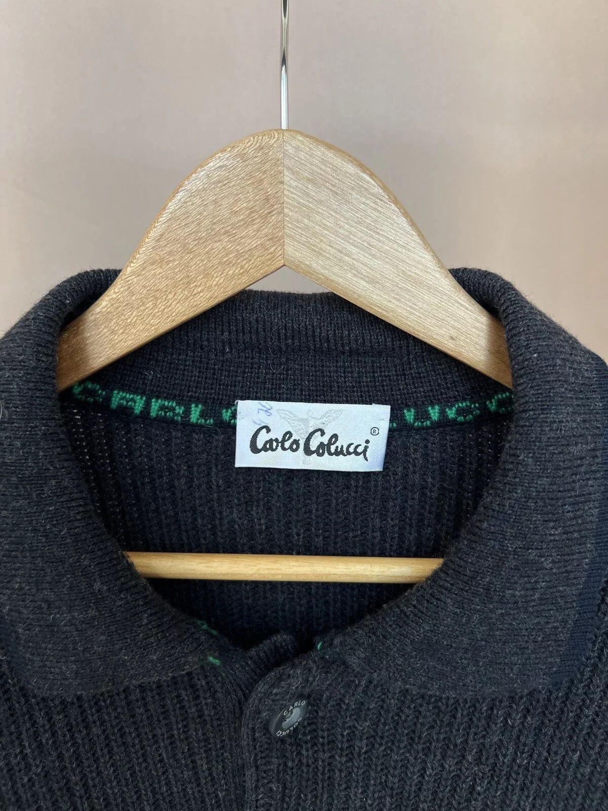 Carlo Colucci Carlo Colucci Wool Sweater Mens Size 50 or M Logo Pullover Size US M / EU 48-50 / 2 - 9 Thumbnail
