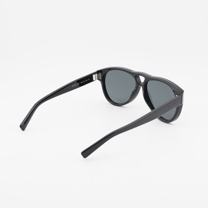 Saint Laurent Paris Saint Laurent SL705 001 Sunglasses Black Square Frame Size ONE SIZE - 3 Thumbnail