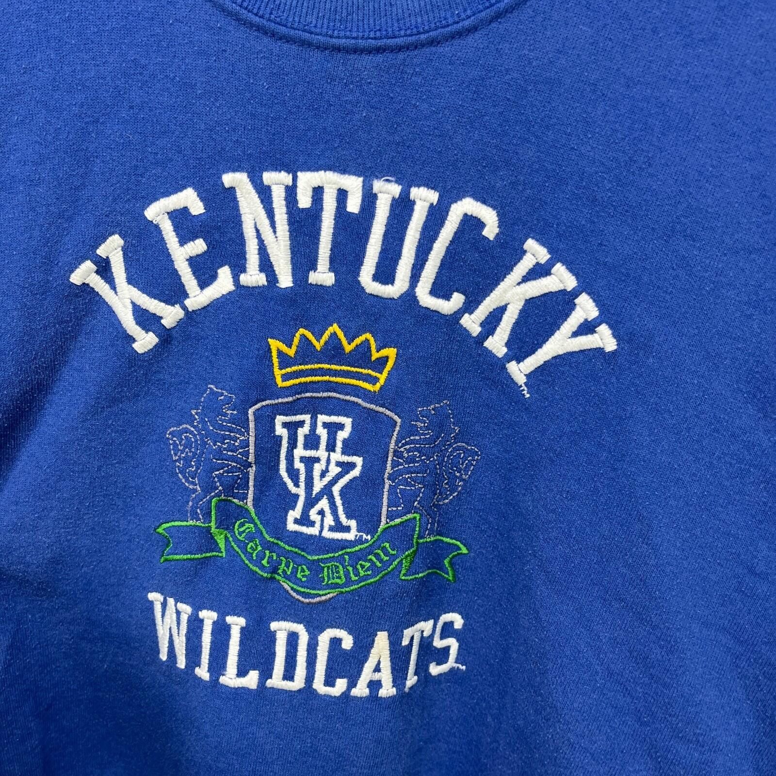 Jerzees Vintage 90s Jerzees Kentucky Wildcats Sweatshirt XL Size ONE SIZE - 2 Thumbnail